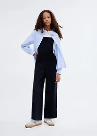 Long knitted dungarees