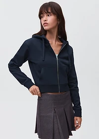 Zipped hoodie