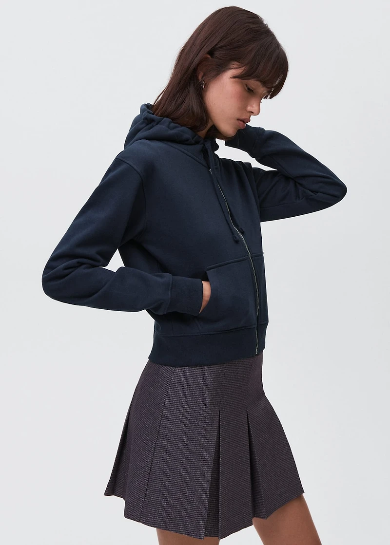 Zipped hoodie