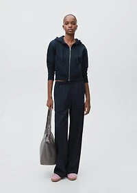 Zipped hoodie