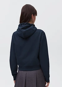 Zipped hoodie