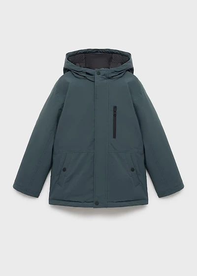 Pocket quilted jacket