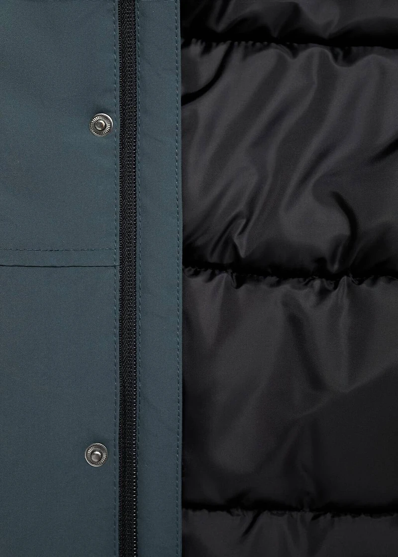 Pocket quilted jacket