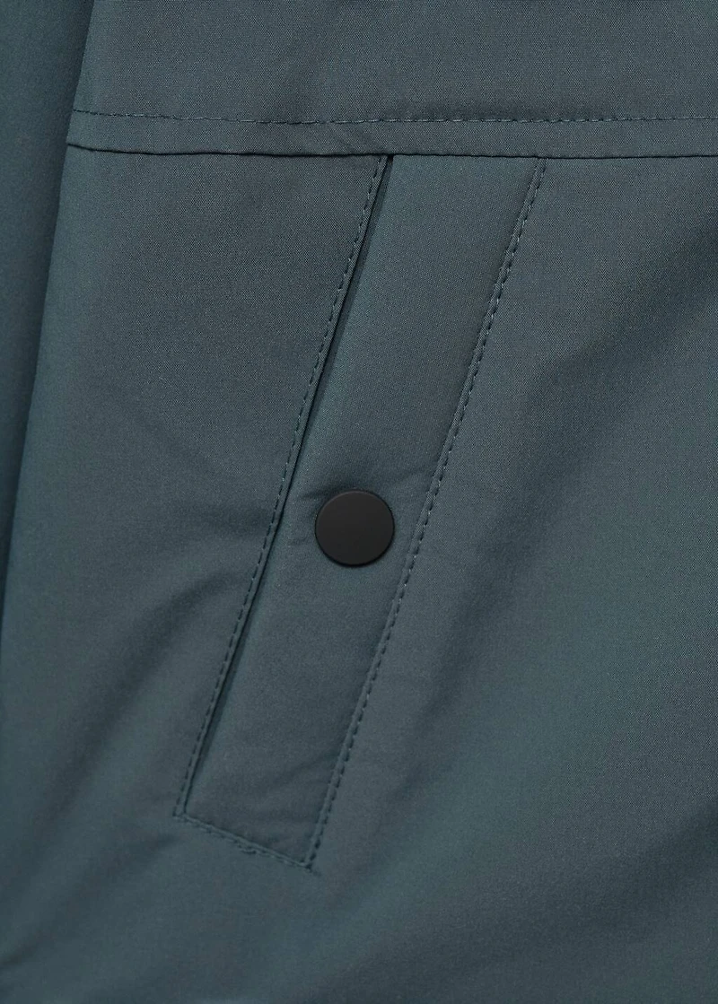 Pocket quilted jacket