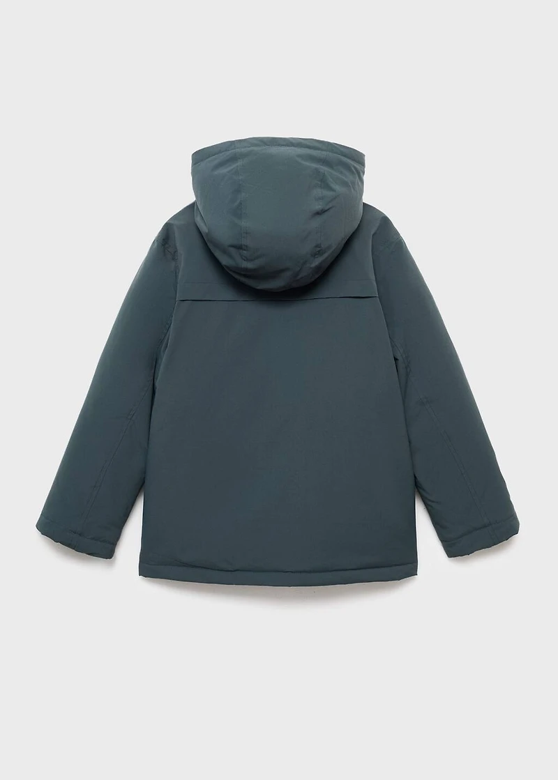 Pocket quilted jacket