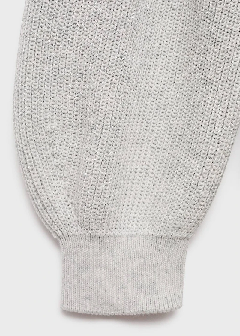 Knit midi dress