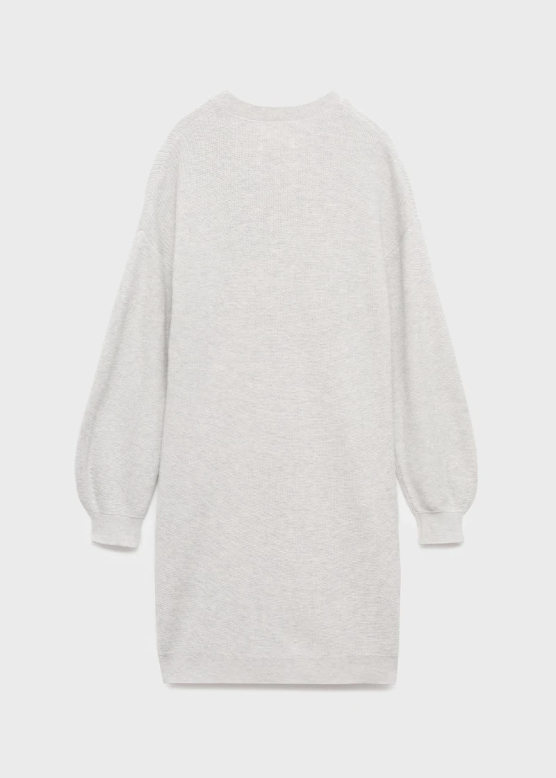 Knit midi dress