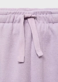 Cotton drawstring joggers