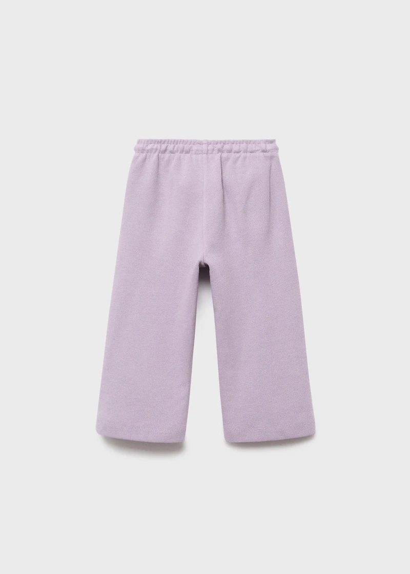 Cotton drawstring joggers