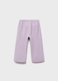Cotton drawstring joggers