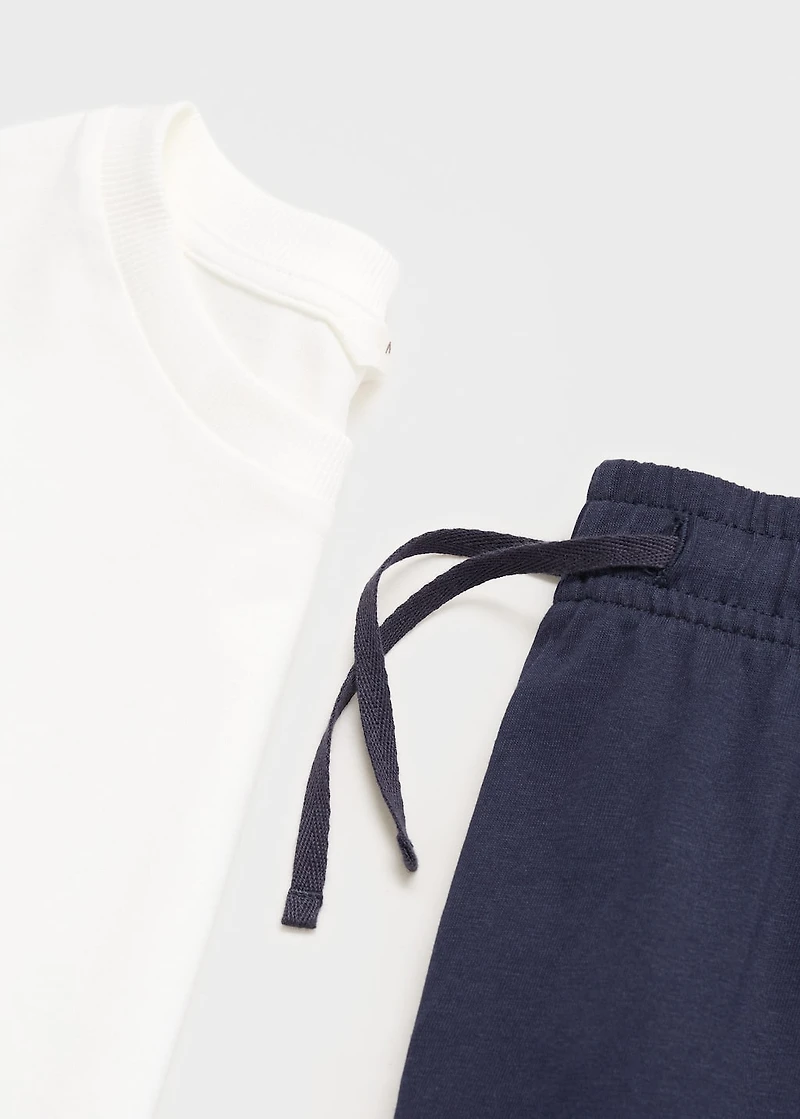 Cotton long pyjamas