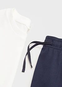 Cotton long pyjamas