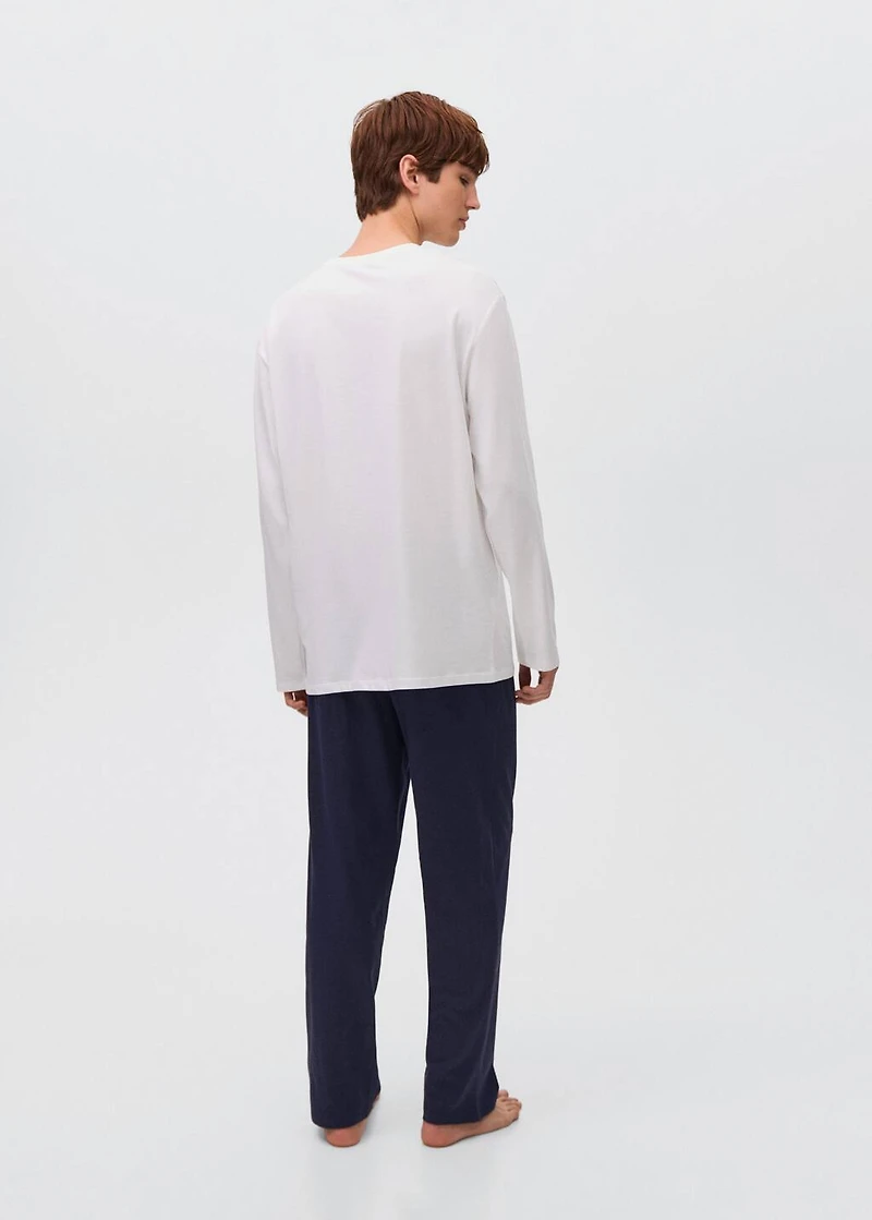 Cotton long pyjamas