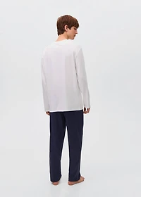 Cotton long pyjamas