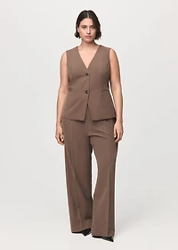 Long suit-style jumpsuit