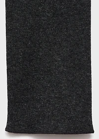 Boat neck buttoned cardigan