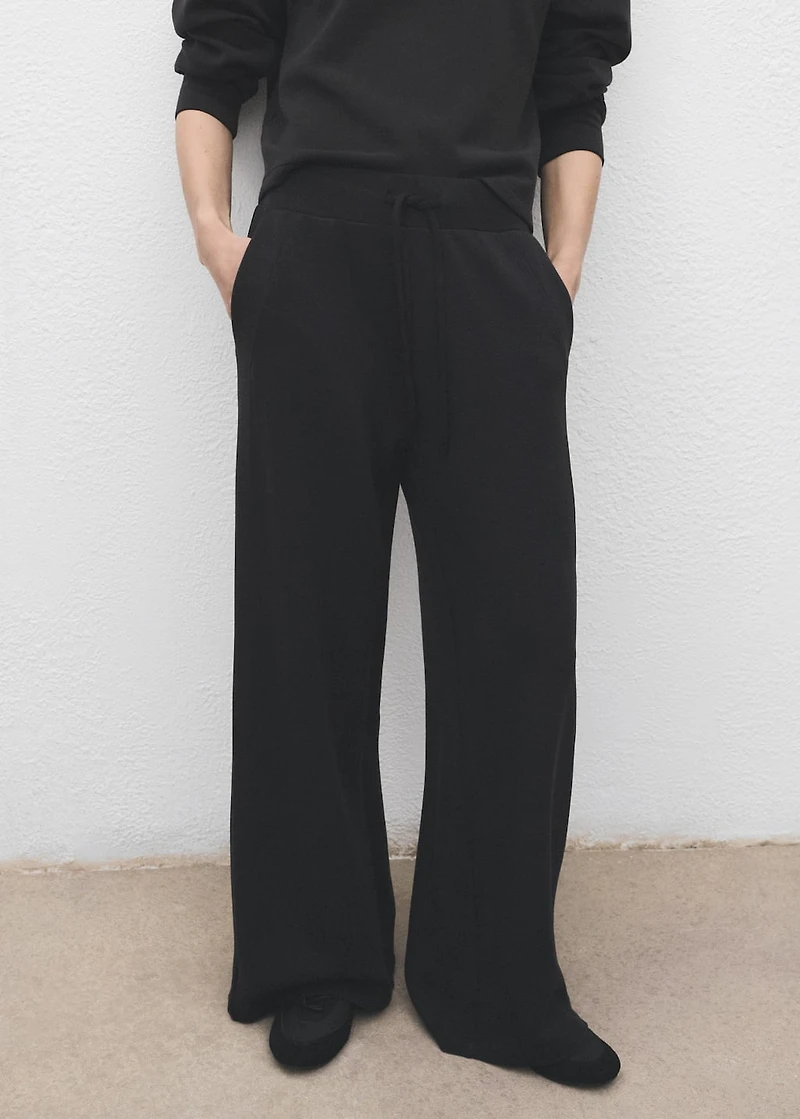Drawstring jogger pants