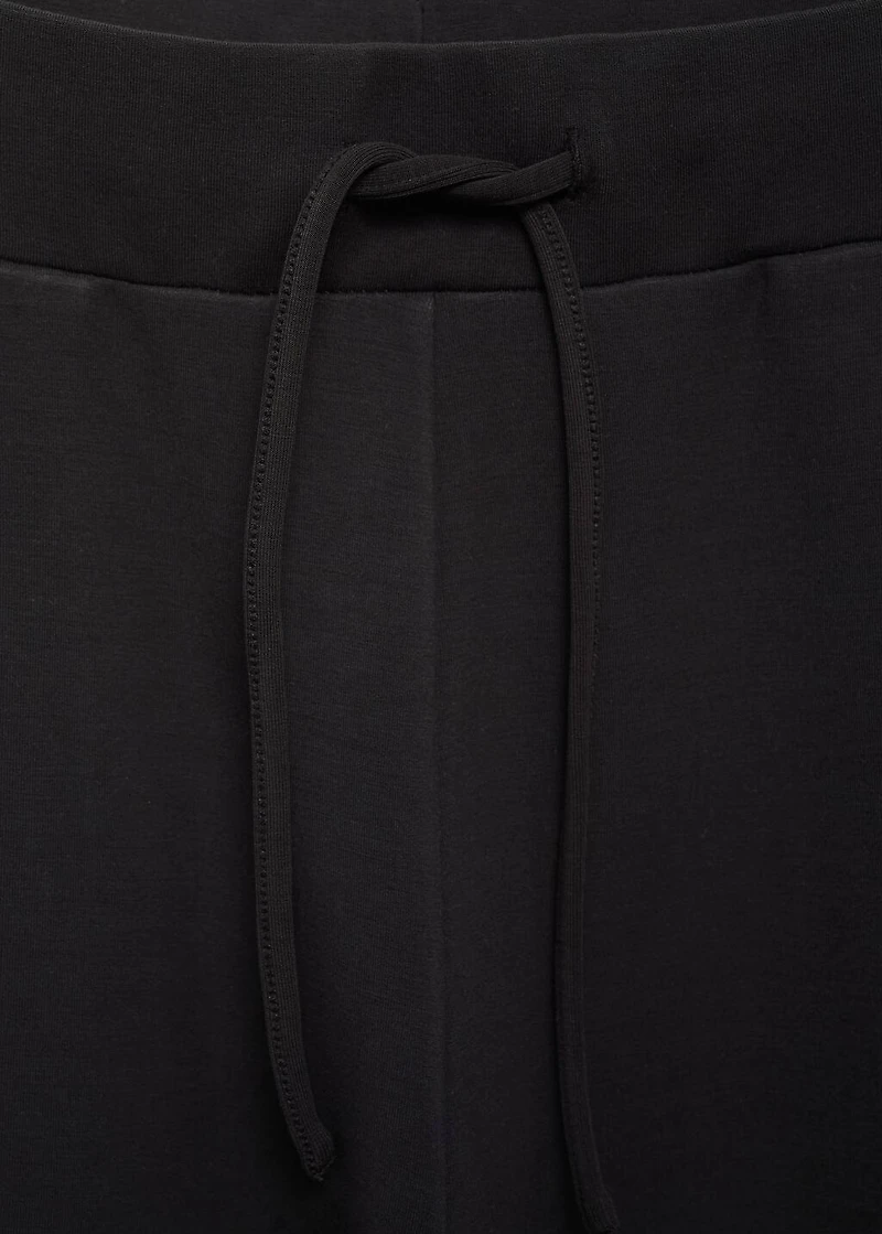 Drawstring jogger pants