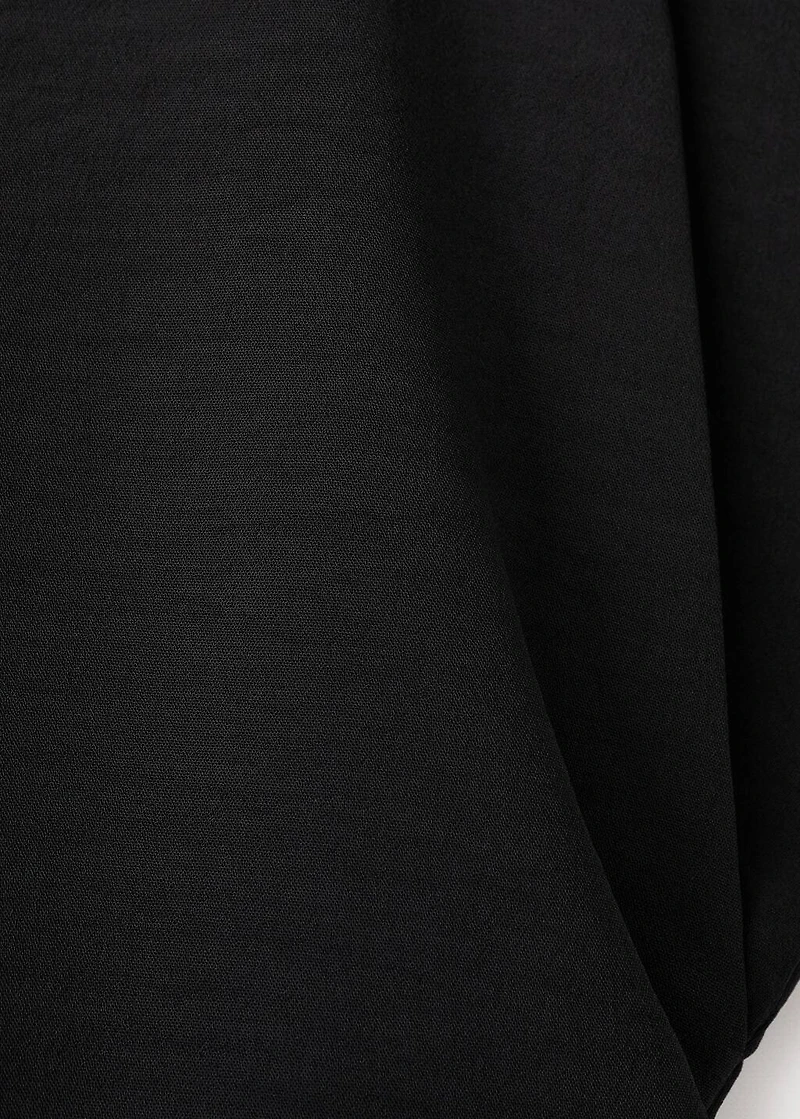 Ruched long jumpsuit