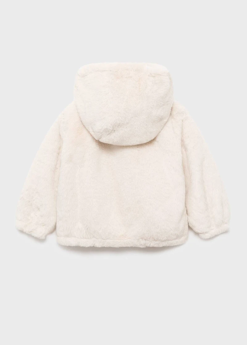 Reversible fur coat