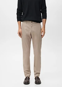 Dublino slim-fit chino pants