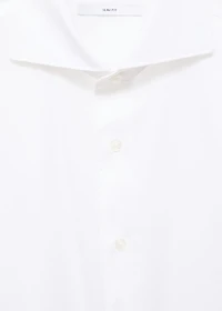 100% cotton slim-fit formal shirt