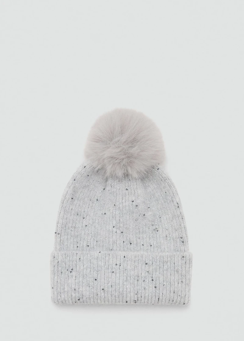 Shiny sequin hat