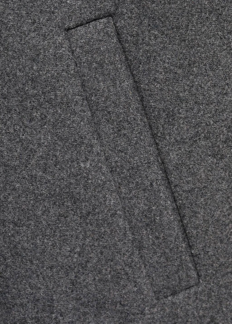 Cloth midi-coat