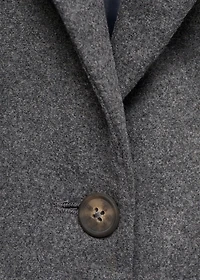 Cloth midi-coat