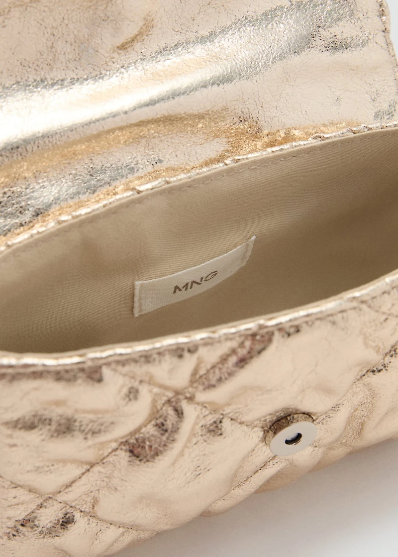 Metallic-effect bag