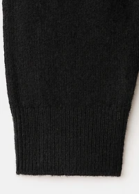 Turtle neck knit dress