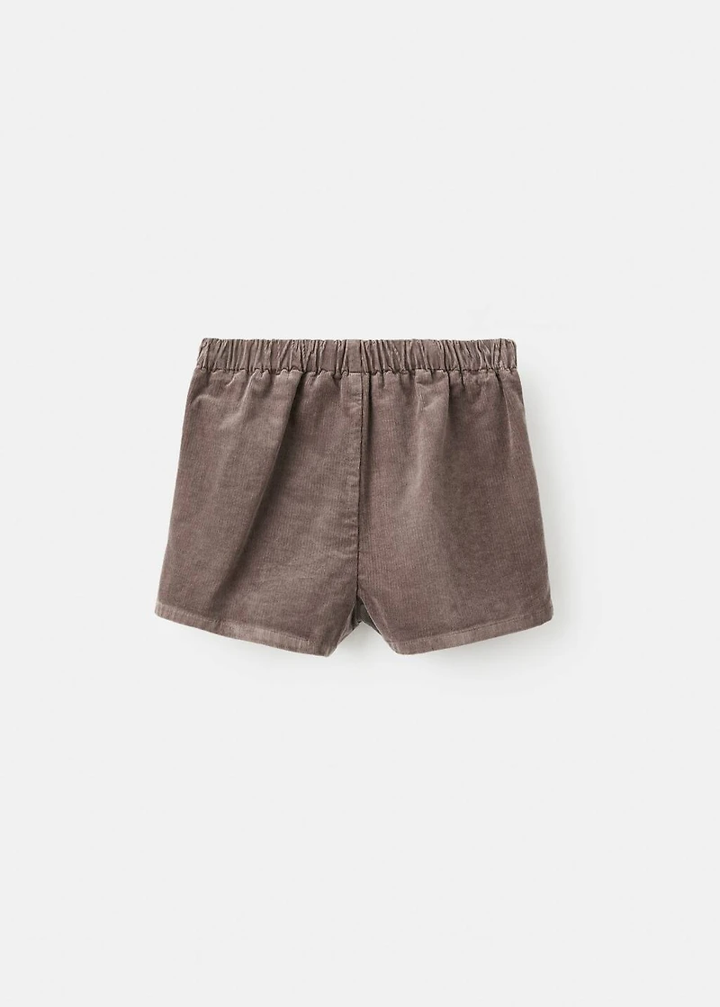Cordoury skirt pants