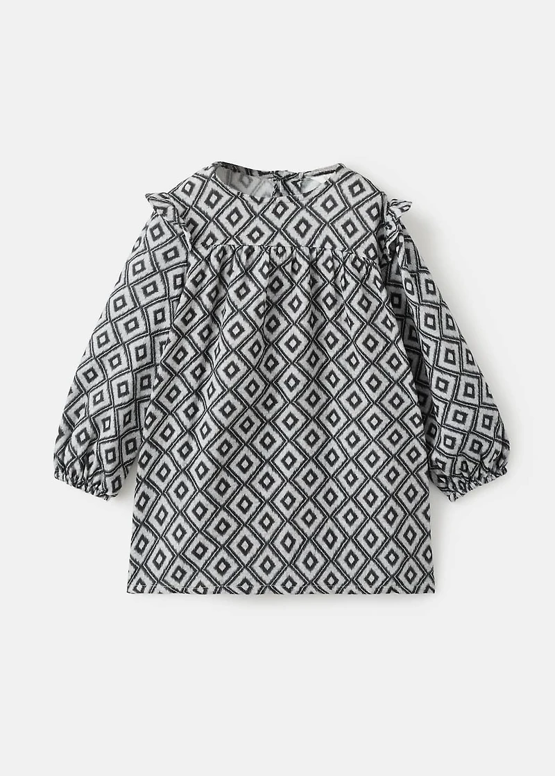 Ethnic print dress