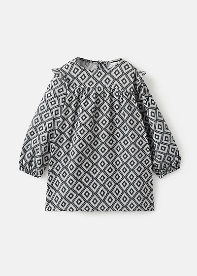 Ethnic print dress