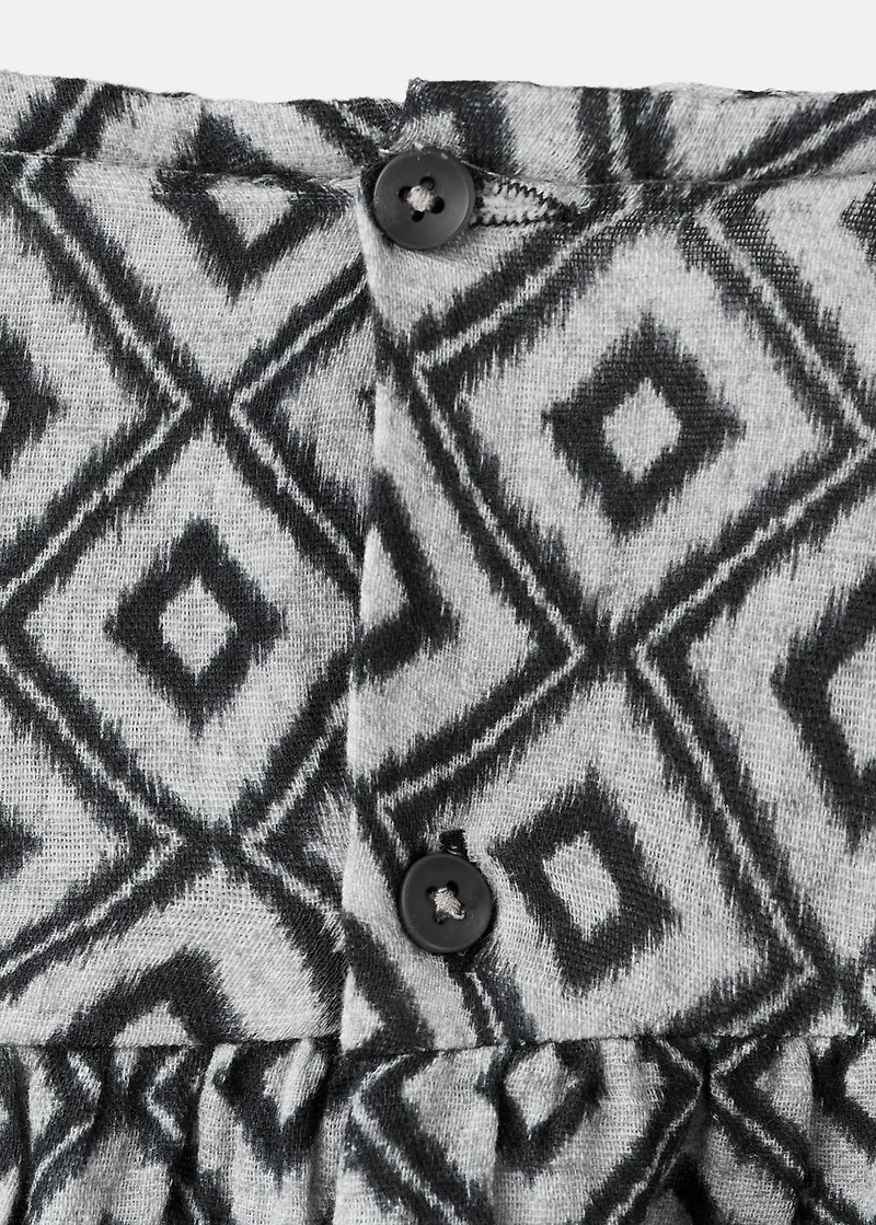 Ethnic print dress