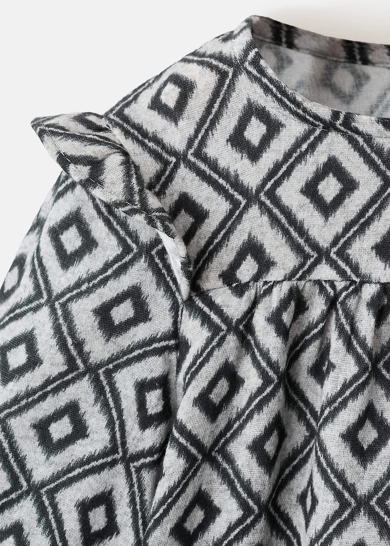Ethnic print dress