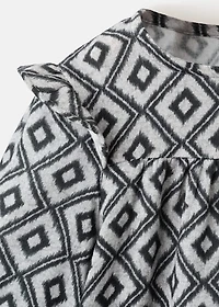 Ethnic print dress