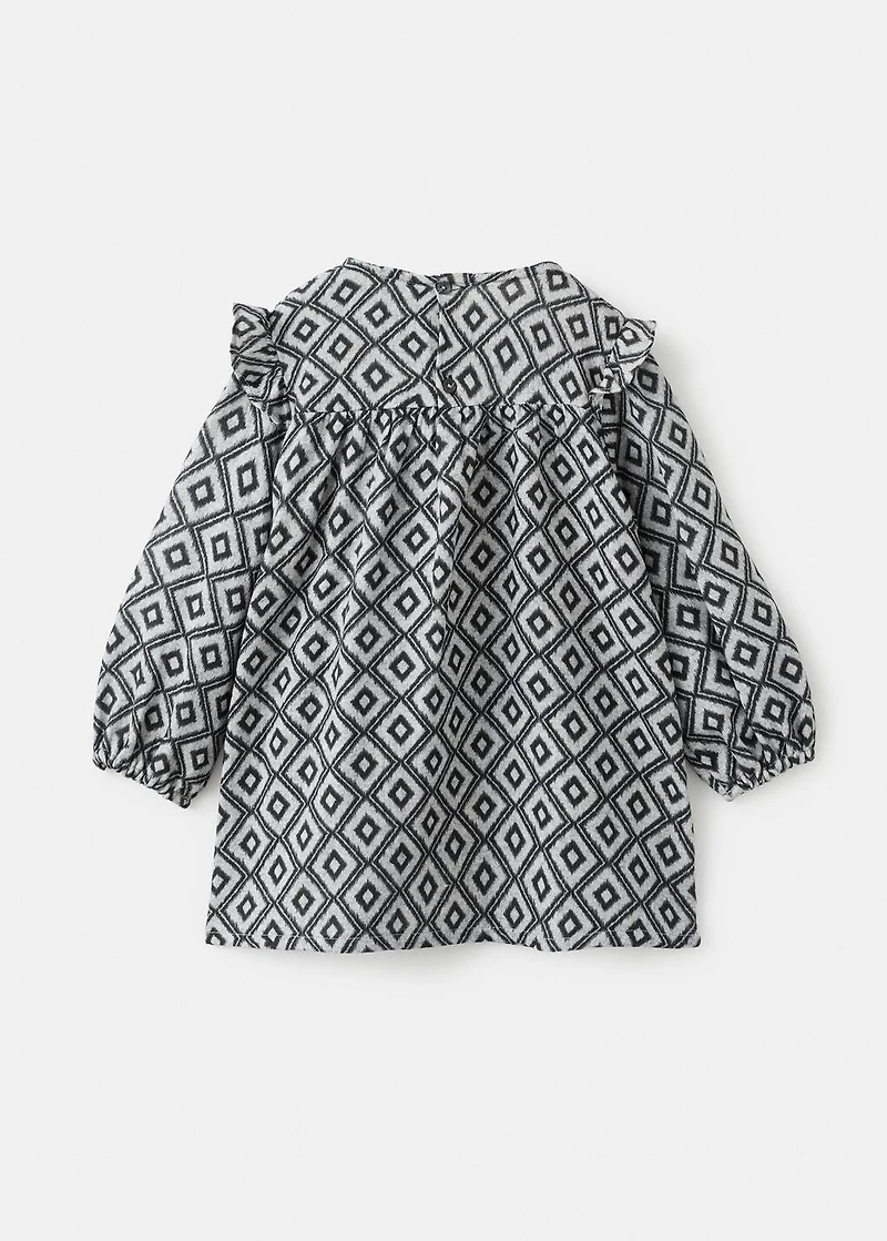 Ethnic print dress