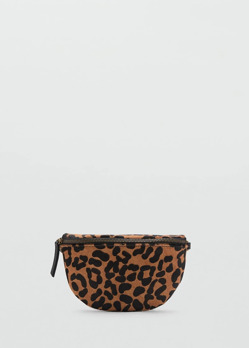Leather crossbody bag