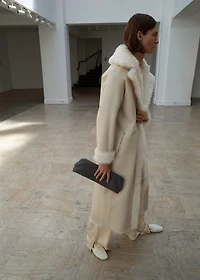Reversible 100% fur coat