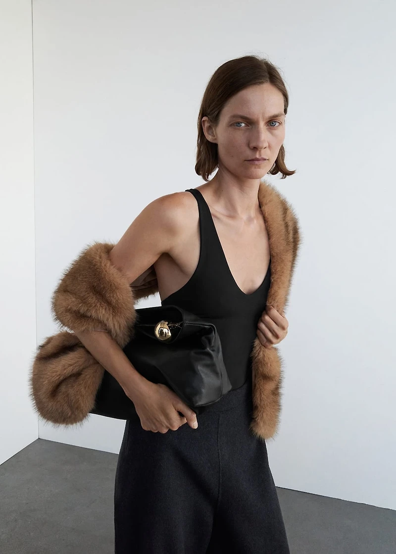 Low-neck bodysuit