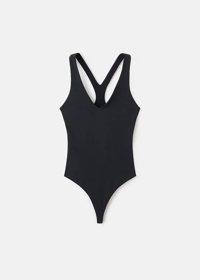 Low-neck bodysuit