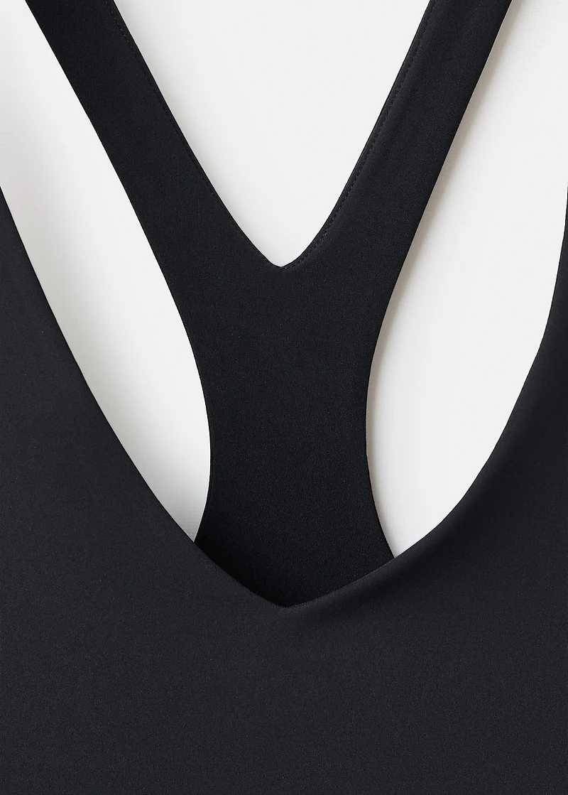 Low-neck bodysuit