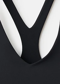 Low-neck bodysuit