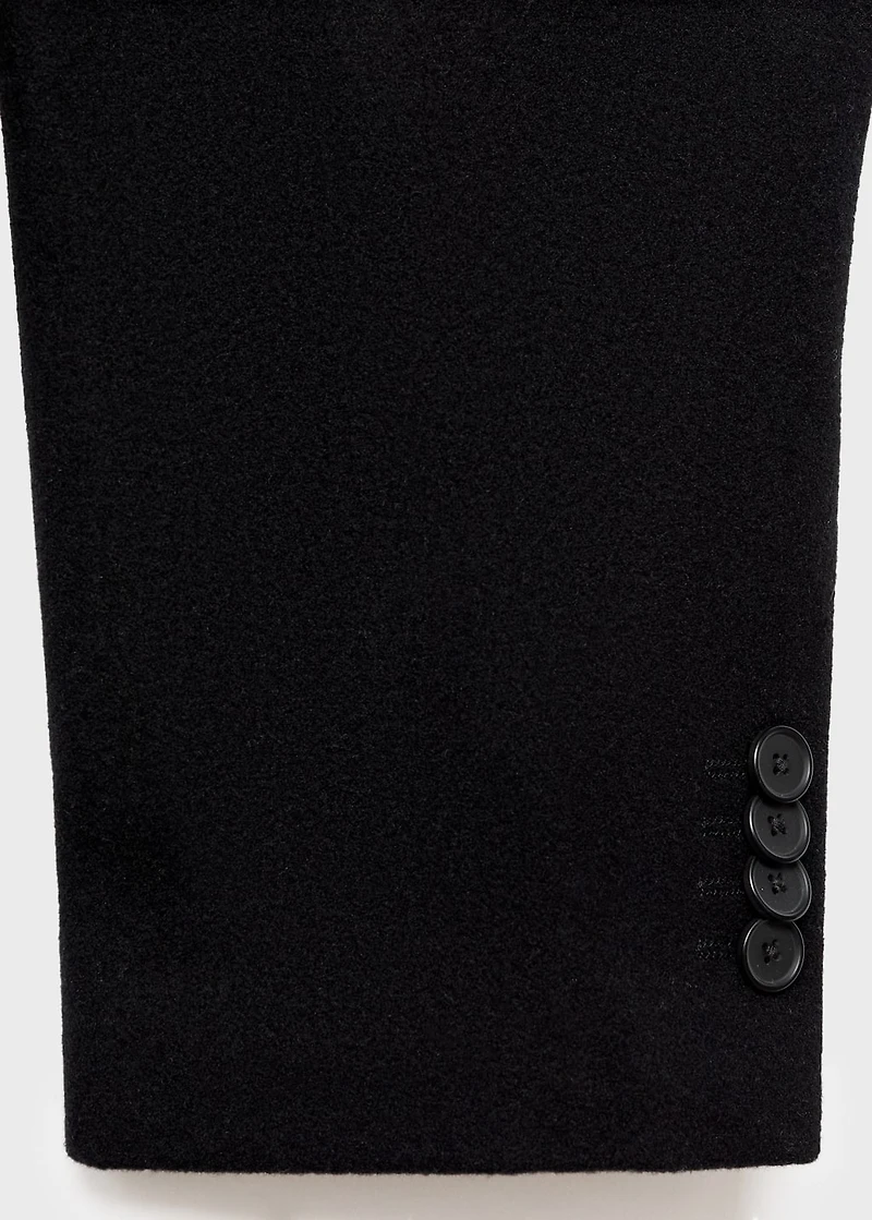 Wool overcoat