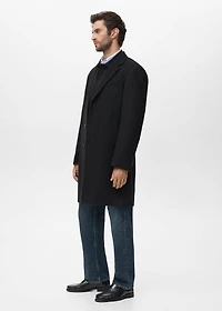 Wool overcoat
