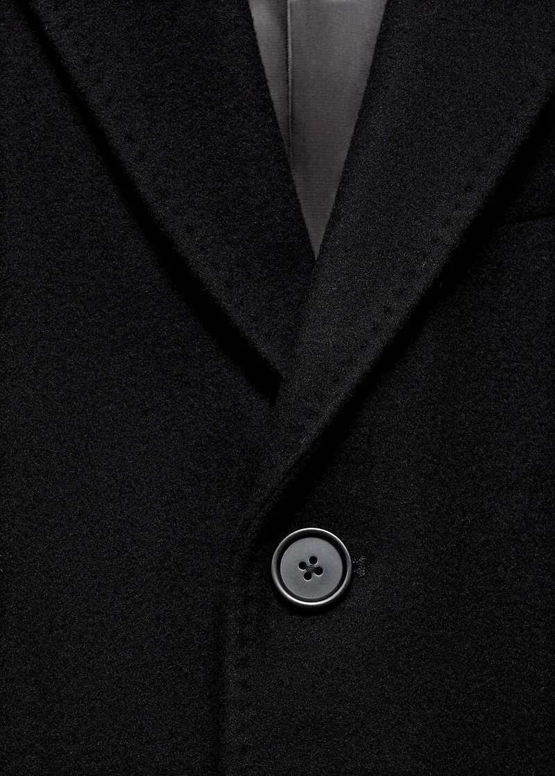 Wool overcoat
