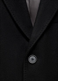 Wool overcoat