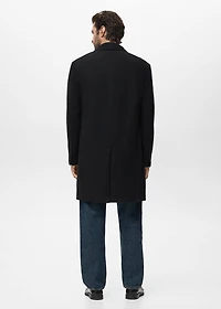 Wool overcoat