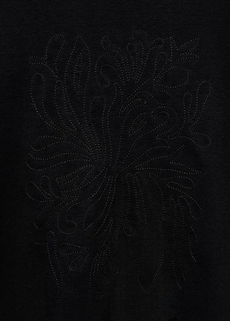 Cotton sleeveless t-shirt
